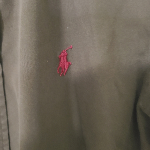 Vintage Polo by Ralph Lauren Brown Casual Button Down Shirt - Picture 5 of 7